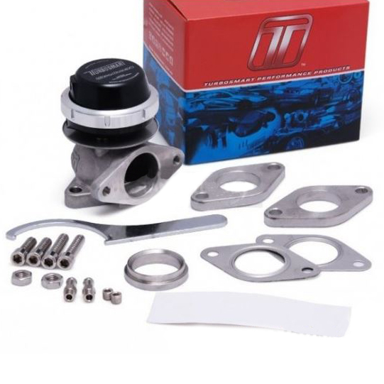 картинка Перепускной клапан турбины (Wastegate) 38 мм Turbosmart (7-9 PSI), черный магазин  StreetTuning 