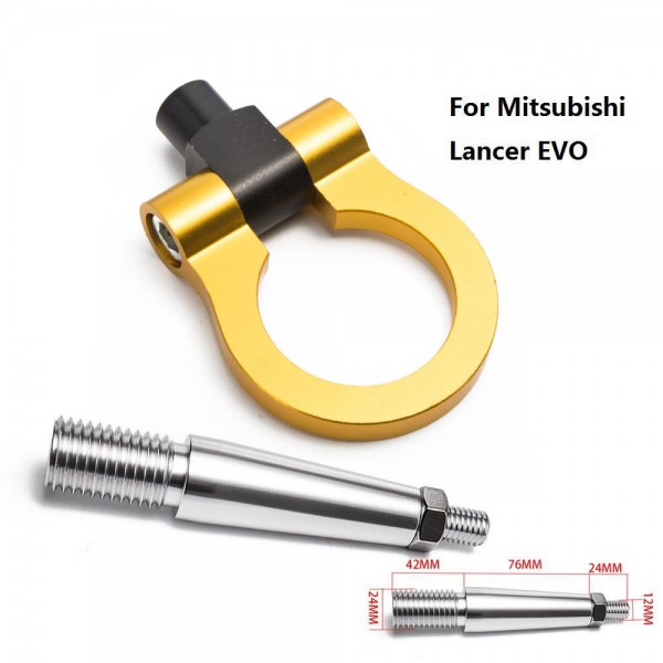 картинка Буксировочное кольцо для Mitsubishi Lancer EVO, золотое магазин  StreetTuning 