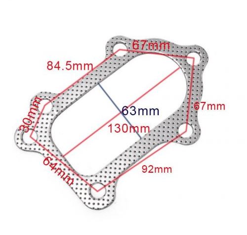 картинка Прокладка под турбину СТ26 Toyota Celica GT4 MR2 3S-GTE Графит магазин  StreetTuning 