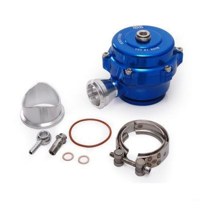 картинка Перепускной клапан (Blow-Off) Tial QR V-band 50 мм , синий магазин  StreetTuning 