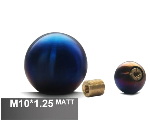 картинка Ручка КПП Шарик M10*1.25 , неохром под титан магазин  StreetTuning 