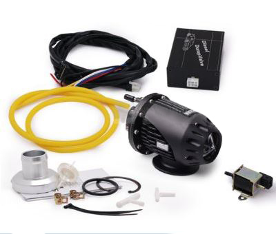 картинка Перепускной клапан (Blow-Off) HKS SQV4 Style электрический, для дизельного мотора, серебряный магазин  StreetTuning 