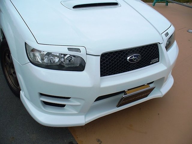 картинка Реснички на фары для Subaru Forester SG рестайл магазин  StreetTuning 