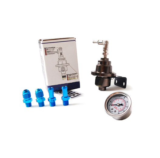 картинка Топливный регулятор Tomei Style с белым манометром, черный магазин  StreetTuning 