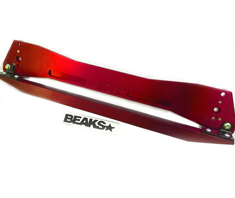 картинка Задние усилители подрамника ASR style для Honda Civic 1992-1995 г, красные магазин  StreetTuning 