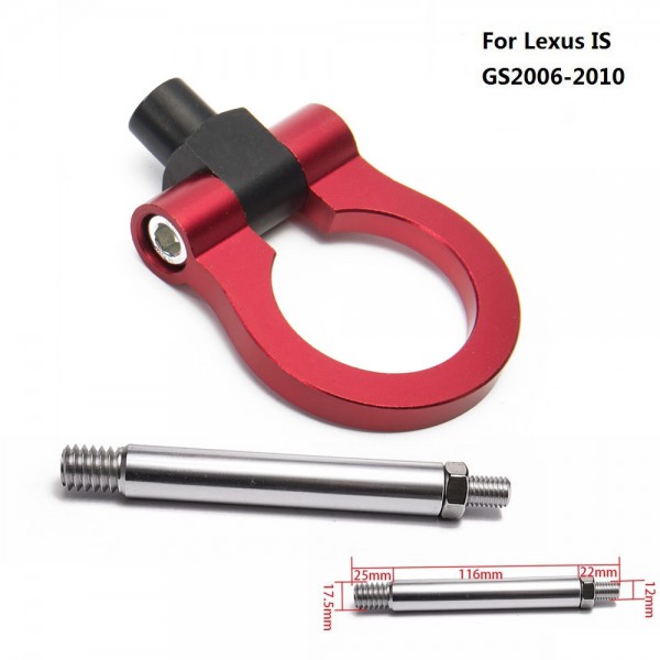 картинка Буксировочное кольцо для Lexus IS GS 06-10, красное магазин  StreetTuning 