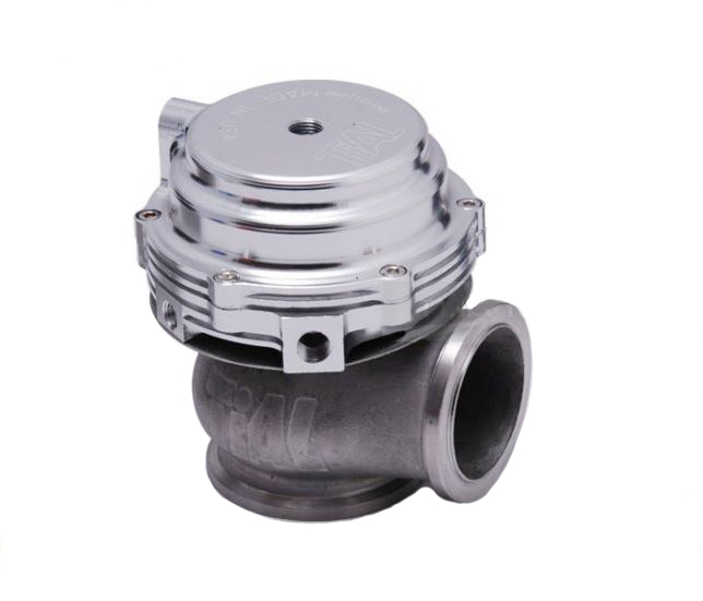 картинка Перепускной клапан турбины (Wastegate) Tial 44 мм MVR с водяным охлаждением , серебряный магазин  StreetTuning 