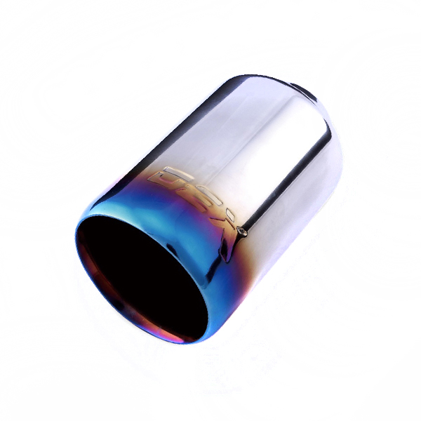 картинка Насадка на глушитель Dex, с синим напылением D-51*89 мм L-150 мм магазин  StreetTuning 