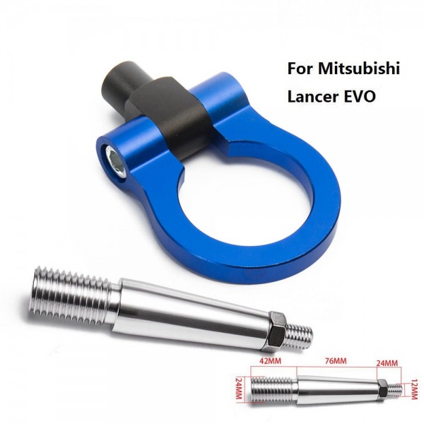 картинка Буксировочное кольцо для Mitsubishi Lancer EVO, синее магазин  StreetTuning 