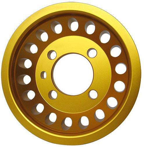 картинка Облегченный шкив для Mitsubishi EVO 7-8-9  , золотой магазин  StreetTuning 