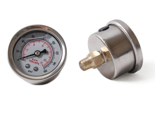 картинка Манометр для топливного регулятора Sard , белый магазин  StreetTuning 