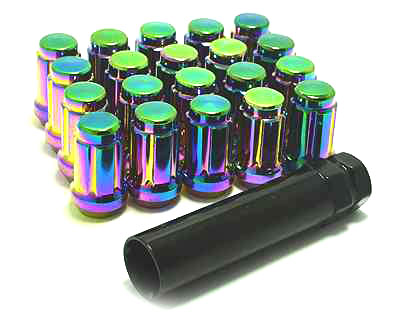 картинка Колесные гайки Starleks, М12 х 1.25, L-35 мм, неохром магазин  StreetTuning 