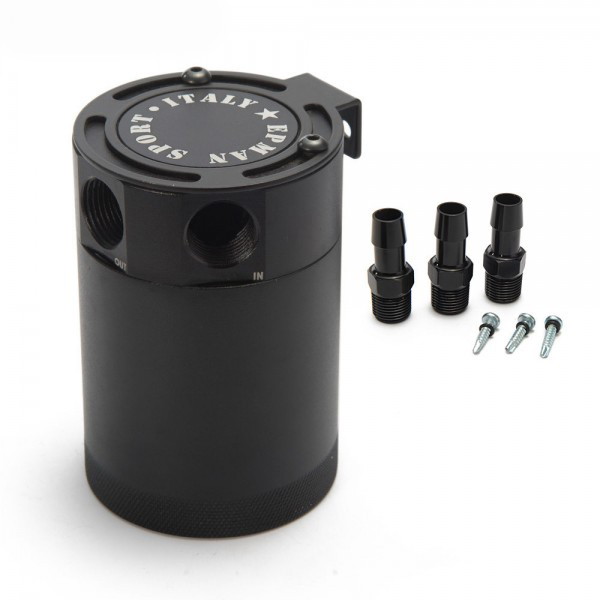 картинка Маслоуловитель 3-ух портовый Epman черный магазин  StreetTuning 