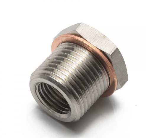 картинка Переходник для кислородного датчика , с 18х1.5 на 12х1.25 магазин  StreetTuning 