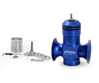 картинка Перепускной клапан (Blow-Off) Механический для Дизельного мотора, двойной выход, синий магазин  StreetTuning 