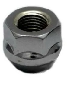 картинка Гайка Starleks 14x2, конус, высота 22 мм, ключ 21 мм, открытая магазин  StreetTuning 