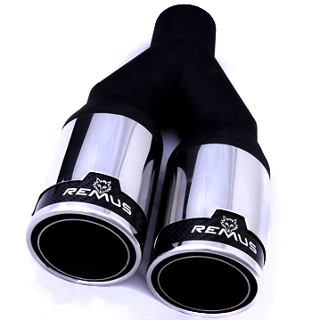 картинка Насадка на глушитель Remus  Style, двойная D-63*89 мм L-305 мм магазин  StreetTuning 