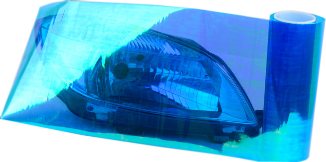 картинка Тонировка для фар хамелеон, синего цвета магазин  StreetTuning 