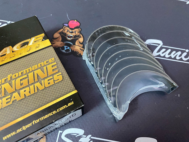 картинка Шатунные вкладыши ACL 4B8296H-STD для Subaru EJ20/EJ22/EJ25 (incl. Turbo) c 98г.в. 52 mm магазин  StreetTuning 