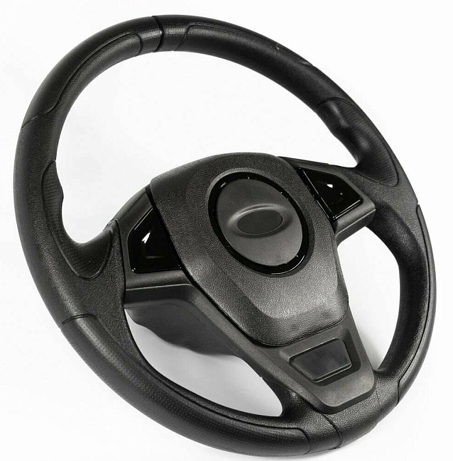 картинка Руль "Кельт" для ВАЗ 2101-2107, Нива 2121,21213, 21214, 2131. Чёрный магазин  StreetTuning 