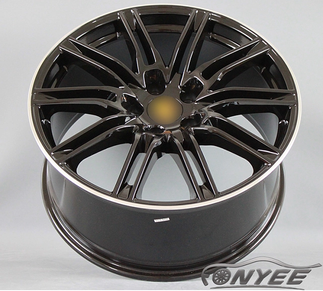 картинка Новые диски Porsche модель 2 R20 5X130 ET55 J9 черный глянец магазин  StreetTuning 