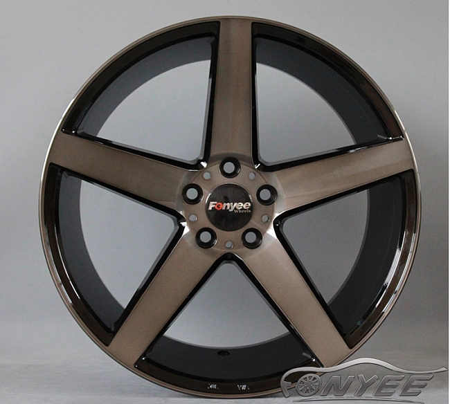 картинка Новые диски Inforged iFG 8 SUV R18 5X105 ET35 J9 черный + спиццы с оттенком бронзы магазин  StreetTuning 