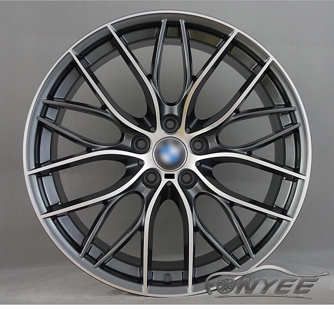 картинка Новые диски BMW Double Spoke 405M R19 5x120 ET40 J9,5 серый + серебро магазин  StreetTuning 