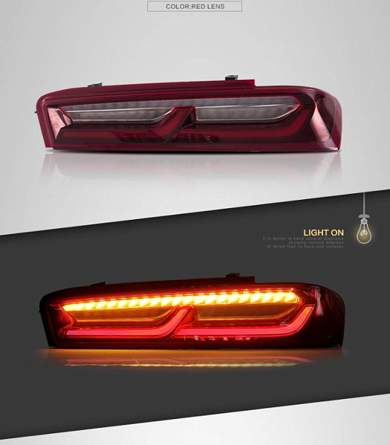 картинка Задние фары для CHEVROLET CAMARO 2015-2017 магазин  StreetTuning 