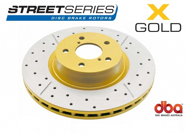 картинка Тормозной диск DBA X GOLD 2722EX EN-SHIELD Toyota LC 200 / Lexus LX570 передний магазин  StreetTuning 