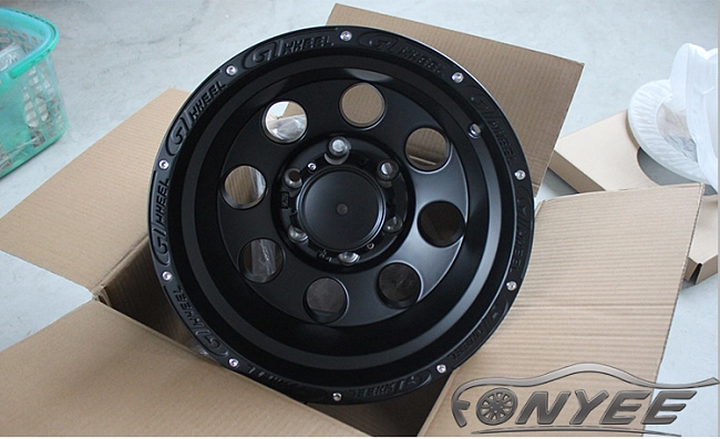 картинка Новые диски GT Wheel R16 6X139,7 ET-40 J10 черные матовые магазин  StreetTuning 