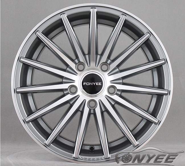картинка Новые диски Vossen VFS2 Replica R16 5X114,3 ET40 J7 серый + серебро магазин  StreetTuning 