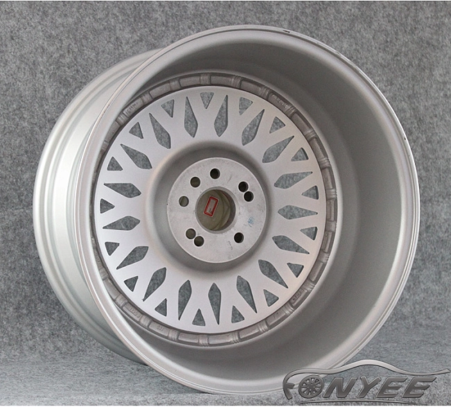 картинка Новые диски BBS RS R17 5X108/112 ET35 J7,5 серебро + полированная полка магазин  StreetTuning 