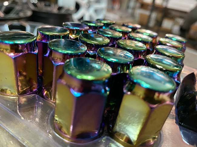 картинка Комплект гаек Starleks M12x1.5 высота 35 мм, неохром - 20 шт магазин  StreetTuning 