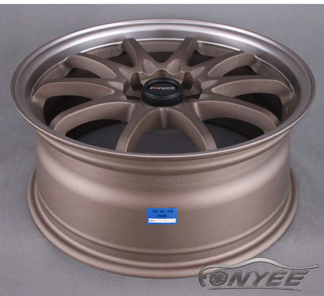 картинка Новые диски RAYS CE28N R17 4X114,3/4X100 ET35 J7,5 бронза + полированная полка магазин  StreetTuning 