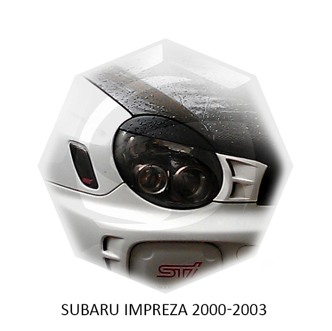 картинка Реснички на фары для  SUBARU IMPREZA 2000-2003г магазин  StreetTuning 