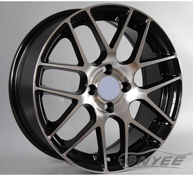 картинка Новые диски HRE P40SC Replika R18 5X114,3 ET37 J8,5, черные + серебро магазин  StreetTuning 