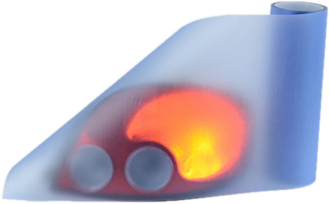 картинка Тонировка для фар,голубого цвета с алмазной крошкой магазин  StreetTuning 