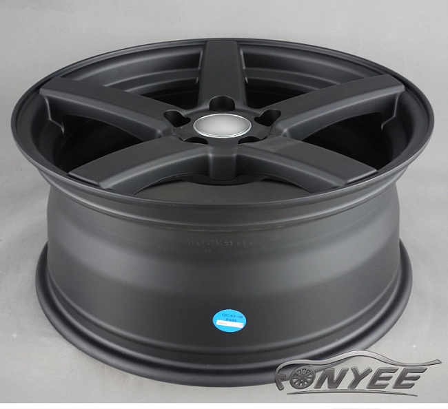 картинка Новые диски Vossen CV3 Replica R18 5X112 ET35 J9,5 черный мат магазин  StreetTuning 