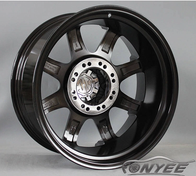 картинка Новые диски  2 CRAVE XTREME NX-3 R20 8X165,1/8X170 ET12 J9 черный глянец + серебро магазин  StreetTuning 