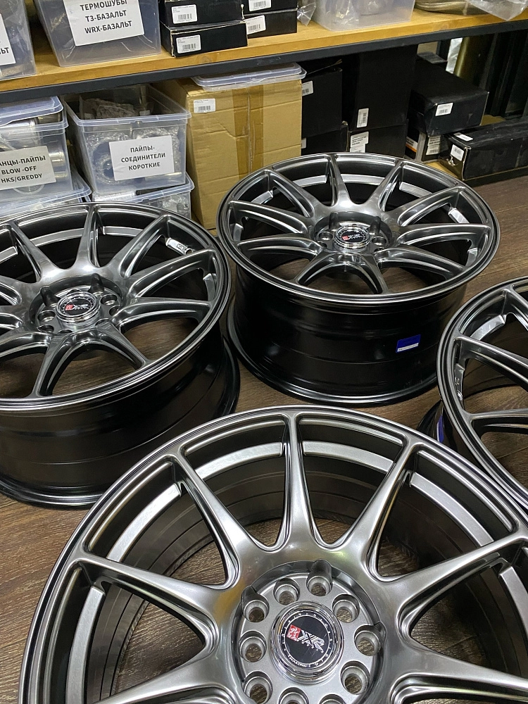 картинка Новые диски XXR 527 R17 J9.75 ET25 5X100/5X114.3 Hyper Black от магазина  StreetTuning