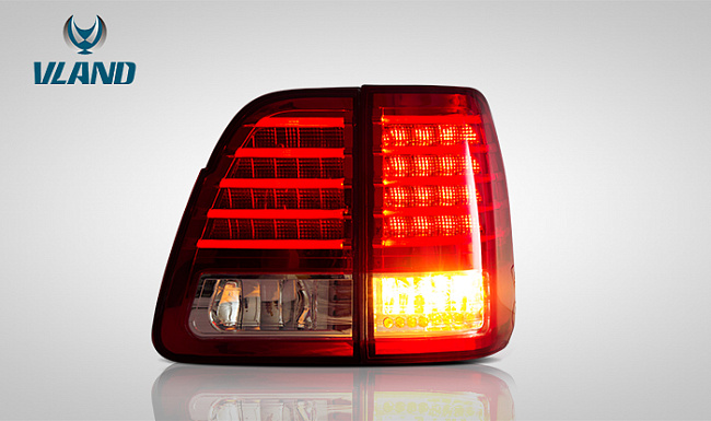 картинка Задние фонари для Toyota Land Cruiser 100 с 1998- по 2007 г магазин  StreetTuning 