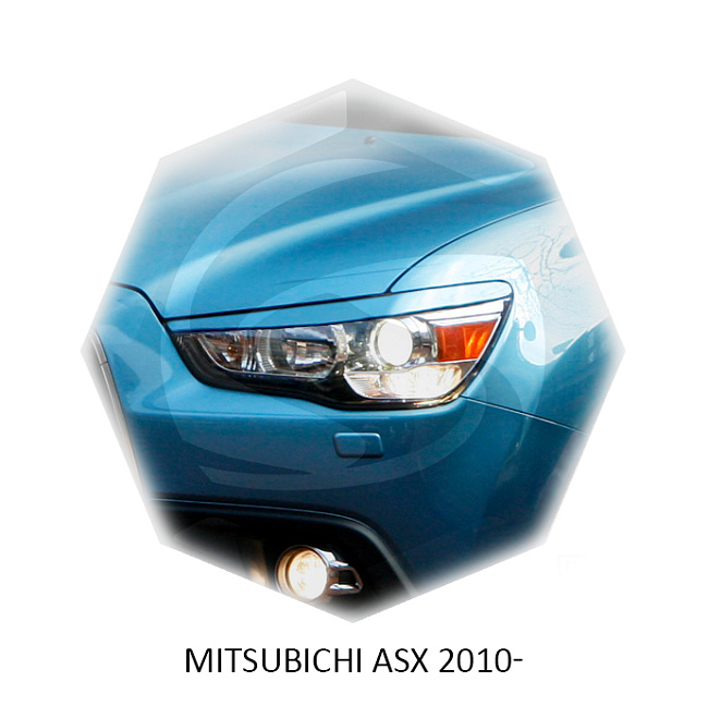 картинка Реснички на фары для  MITSUBISHI ASX 2010-2016г магазин  StreetTuning 