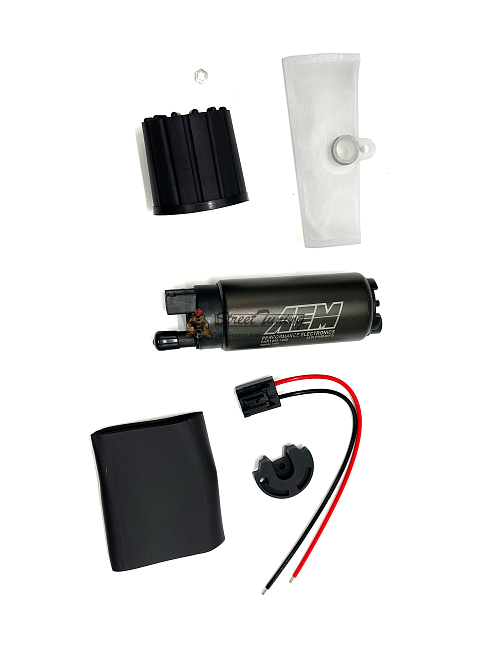 картинка Топливный насос AEM 340LPH 50-1000 High Flow In-Tank Fuel Pump Kit магазин  StreetTuning 