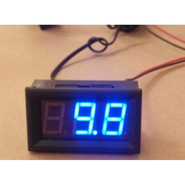 картинка Датчик температуры Led синий (-40°С — +110°С) магазин  StreetTuning 