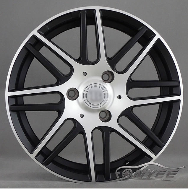 картинка Новые диски для Smart R17 3X112 ET27 J7 серебро + черный мат магазин  StreetTuning 