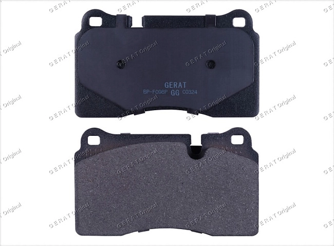 картинка Передние тормозные колодки Gerat BP-F098P (Audi TT, 
Range Rover Sport/ 
Volkswagen Touareg) магазин  StreetTuning 