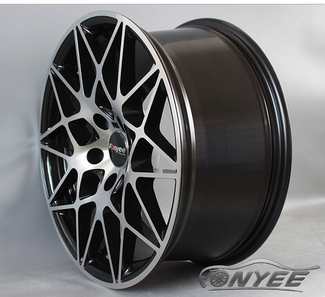картинка Новые диски BMW AG MGT R19 5x120 ET35 J8,5 черный + серебро магазин  StreetTuning 
