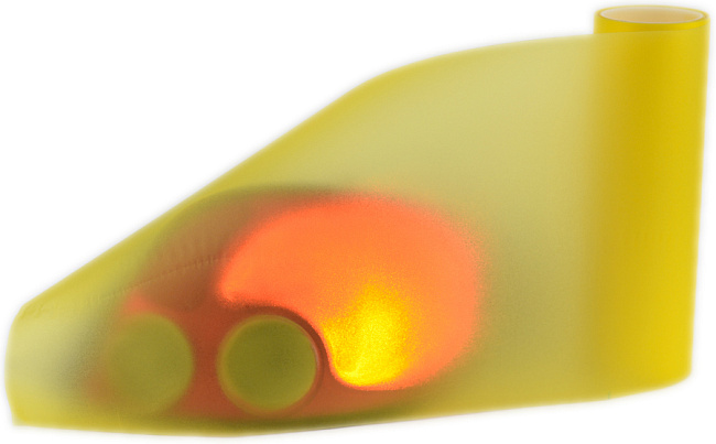 картинка Тонировка для фар, желтого цвета с алмазной крошкой магазин  StreetTuning 