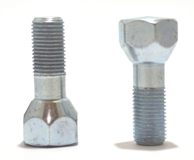 картинка Болт Starleks М12х1,25, высота 26,5 мм,конус, ключ 17мм, цинк (C17B26.5) магазин  StreetTuning 