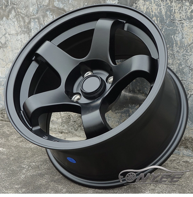 картинка Новые диски Bee*R B5 R15 4x100 ET10 J8 черный мат магазин  StreetTuning 